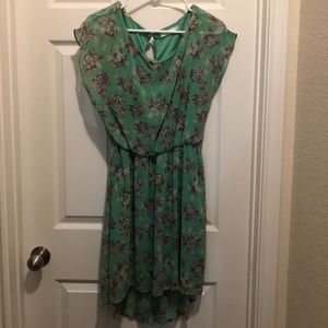 Women’s floral dress.